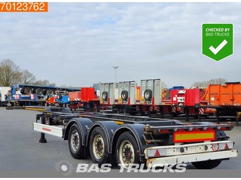 Container-transport/ vekselflak semitrailer Kässbohrer CS Liftachse Ausziehbar 2x20-1x30-1x40-1x45 ft.