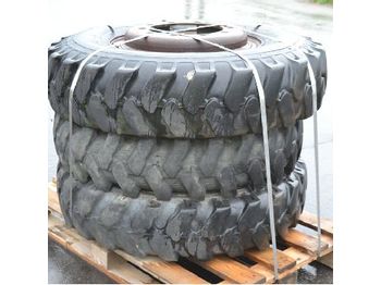 Wheels and tires for Construction machinery 10.00-20 Tyres c/w Rims (3 of): picture 1