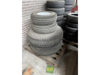 Wheel and tire package for Agricultural machinery 26x7.5-12 + 11.2-20 op velg voor compact trekker Onbekend merk: picture 1