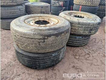 Tire 385/65R22.5 Tyre & Rim to suit Lorry/Trailer (4 of): picture 1