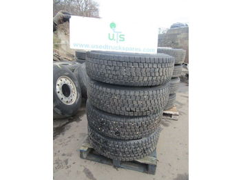 Wheels and tires for Truck ALCOA (4) WITH PIRRELLI DRIVE PATTERN TYRES: picture 1