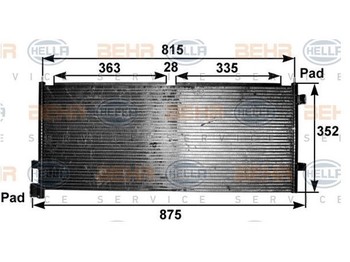 Volvo fh13 - a/c part