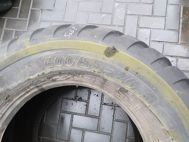 Tire for Construction machinery BKT 600/55-26.5 - Tyre/Reifen/Band: picture 2