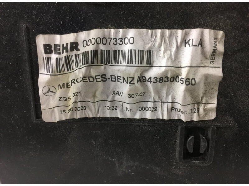 Heating/ Ventilation for Truck Behr Actros MP2/MP3 1846 (01.02-): picture 8