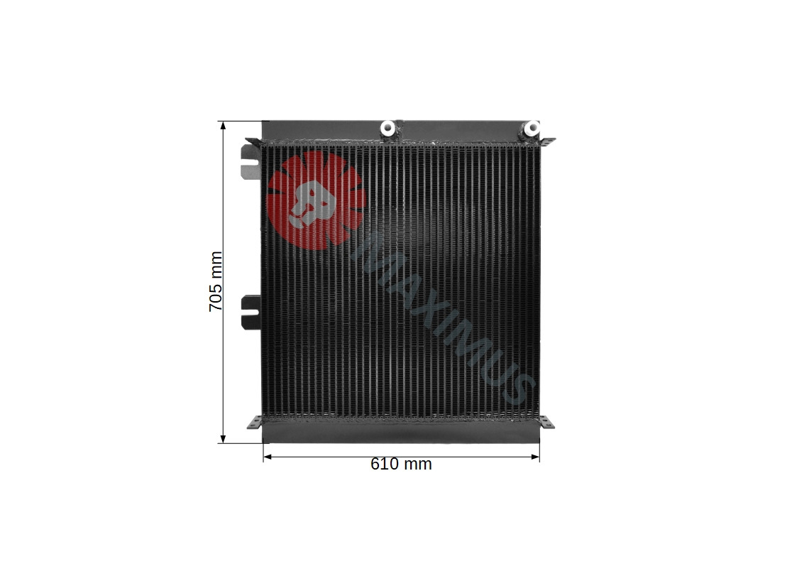 New Oil cooler for Farm tractor CASE MAGNUM 7210 , 7220 , 7230 , 7240 , 7250 , 8910 , 8920 , 8930 , 8940 , 8950: picture 2