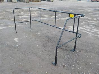 Body and exterior for Excavator Cab Care Safety Rails to suit Excavator: picture 1