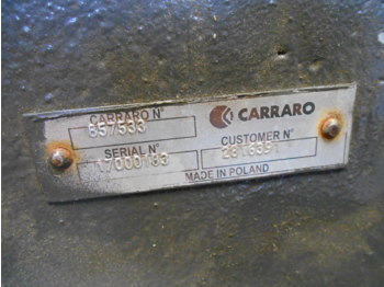 Rear axle for Construction machinery Carraro 657533: picture 1