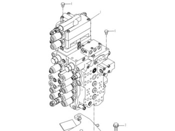 Hydraulic valve CASE