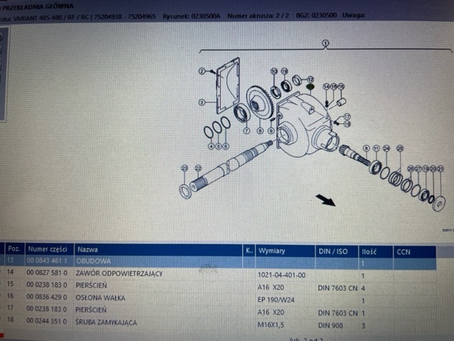 Transmission for Agricultural machinery Claas Variant przekładnia obudowa 000843341: picture 5