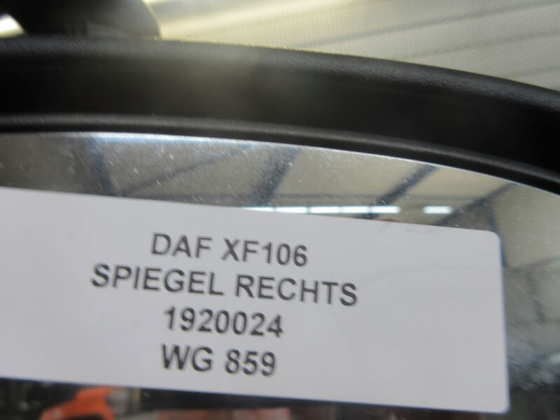 Rear view mirror for Truck DAF 1920024 Spiegel Rechts DAF XF 106 EURO 6: picture 3