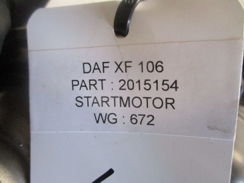 Starter for Truck DAF 2015154 start motor euro 6 XF CF: picture 2