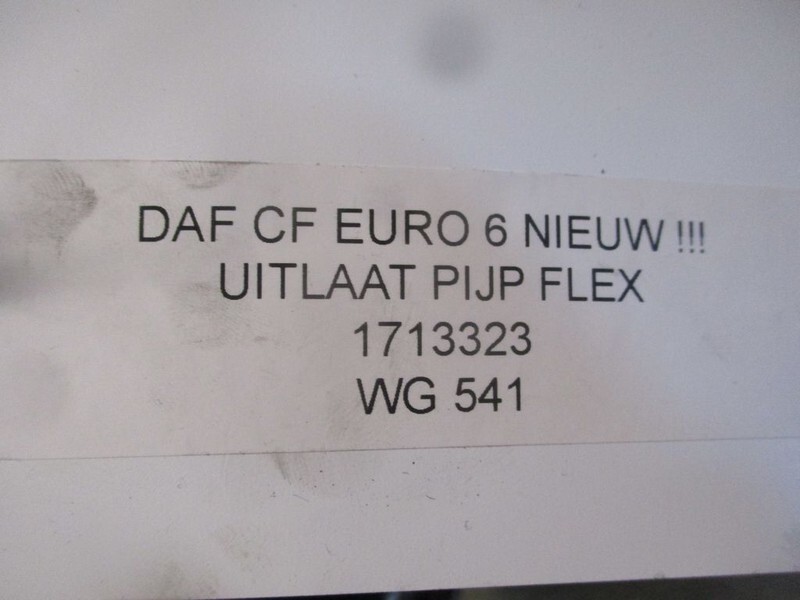 Exhaust system for Truck DAF CF 1713323 UITLAATPIJP FLEX EURO 6 NIEUW!!!: picture 3