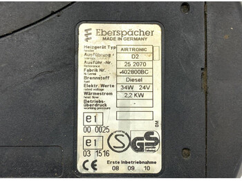 Heating/ Ventilation Eberspächer Actros MP2/MP3 1844 (01.02-): picture 5