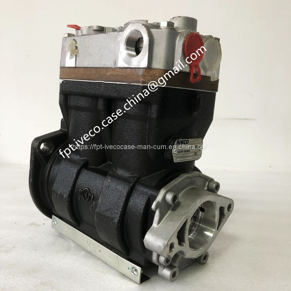 Air brake compressor for Bus FPT IVECO CASE Cursor9Bus F2CFE612D*J231/F2CFE612A*J098 5802748674 AIR COMPRESSOR 504293730: picture 2