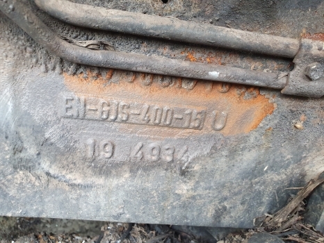 Spare parts for Farm tractor Fendt 724 S4 Axle, Engine, Transmission, Lift, Linkage Parts Nut Dismantling: picture 6