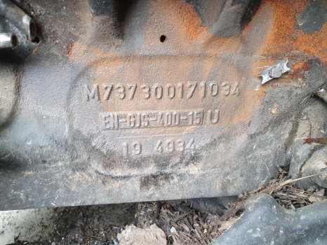 Spare parts for Farm tractor Fendt 724 S4 Axle, Engine, Transmission, Lift, Linkage Parts Nut Dismantling: picture 8