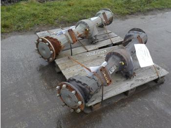 Front axle, Rear axle for Wheel loader Front & Rear Axle to suit Volvo L30B: picture 1