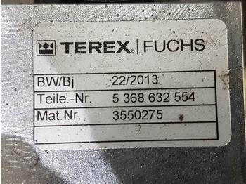 Hydraulics for Construction machinery Fuchs MHL320-Terex 5368632554-Valve/Ventile/Ventiel: picture 4