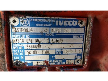 Gearbox for Truck Iveco Astronic 12AS-1800IT: picture 3