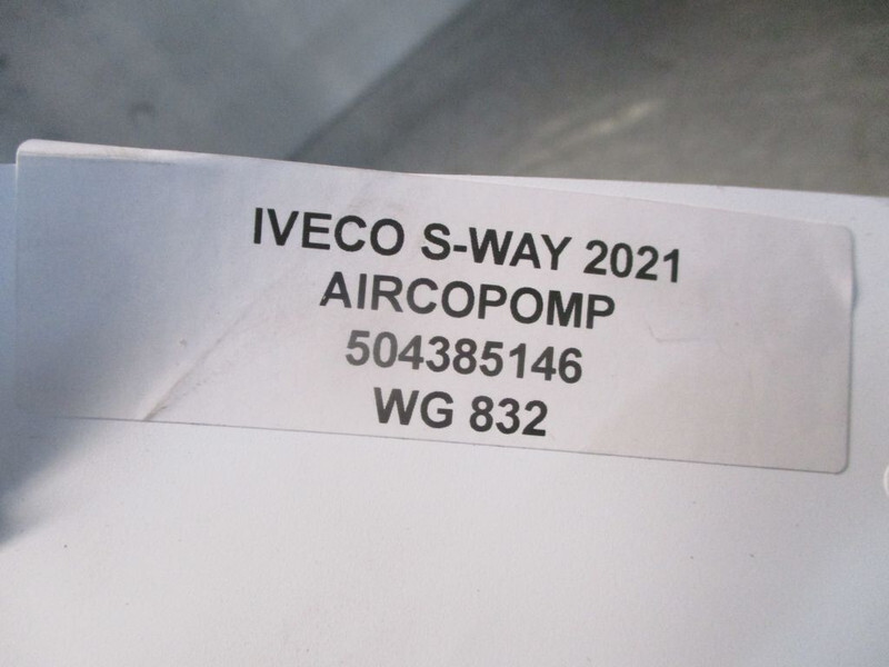 A/C part for Truck Iveco S-WAY 504385146 AIRCOPOMP MODEL 2021: picture 3