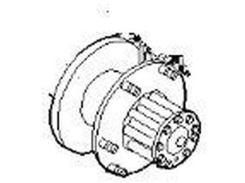 Wheel hub for Truck Iveco Wheel Hub, Disc Brake Drive Axle Left: picture 1