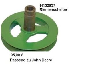New Spare parts for Combine harvester JOHN DEERE H132937 CTS, CTS II, 9400, 9410, 9450 s/n -690243, 9500, 9500SH, 9501, 9510, 9550 s/n -695200, 9550SH s/n -695700, 9600, 9610, 9650: picture 1