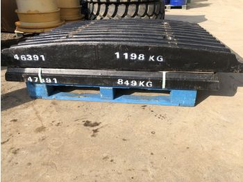 New Spare parts for Crusher Jaw Plates EXTEC C12  for SANDVIK QJ340 crushing plant: picture 1