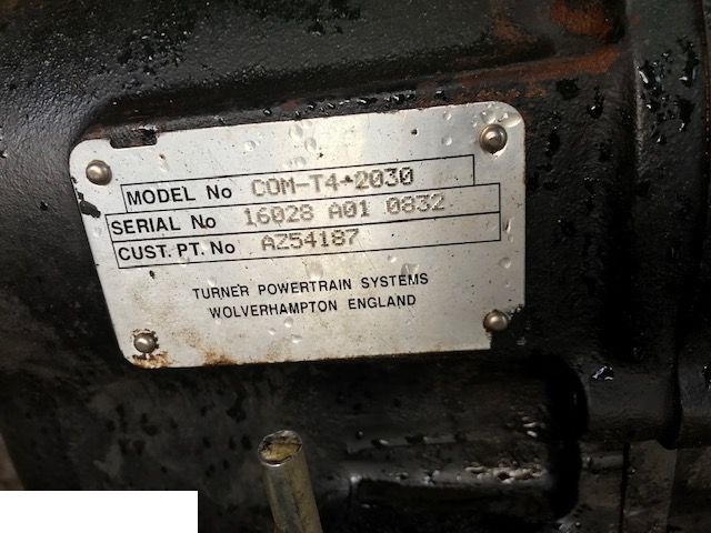 Gearbox for Material handling equipment John Deere 3215 - Turner Powertrain COM-T4-2030 - Skrzynia [Części]: picture 2