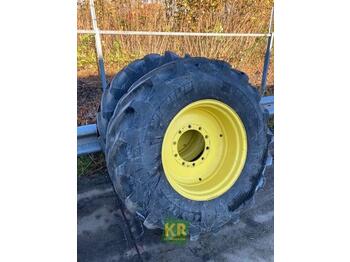 Wheel and tire package for Agricultural machinery John Deere 480/70R28 Omnibib: picture 1