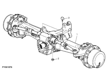 Axle and parts JOHN DEERE