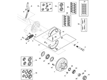 Brake accessory JOHN DEERE