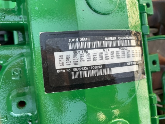 Engine for Agricultural machinery John Deere CD6068 , R504850: picture 6