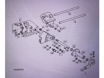 Spare parts John Deere R61983/ramię/John Deere 4555/4755/4955