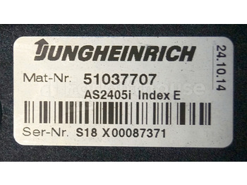 Jungheinrich 51037707 Rij regeling driving controller AS2405i index E Sw. 1,30 51062370 sn. S18X00087371 from EJE C20 year 2014 - ECU for Material handling equipment: picture 2