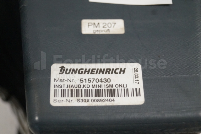 Dashboard for Material handling equipment Jungheinrich 51570430 Console including  wiring harness 51570443 for EJE 2 serie EJD220: picture 3