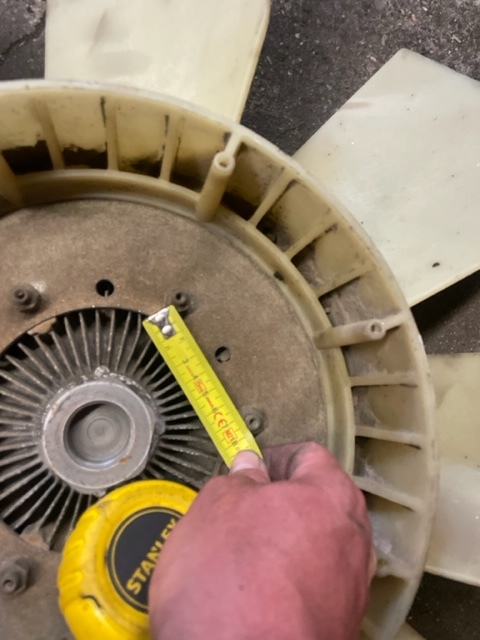 Fan for Construction machinery Liebherr wentylator chłodnicy: picture 2