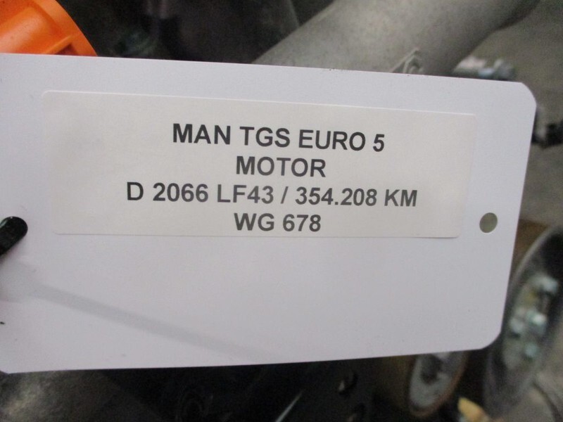 Engine for Truck MAN 51.01100-6309//51.03100-6423//6931 D 2066 LF43 MOTOR EURO 5 354.208KM: picture 5