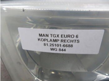 Headlight for Truck MAN 81.25101-6688 KOPLAMP RECHTS TGX EURO 6 MODEL 2018: picture 4