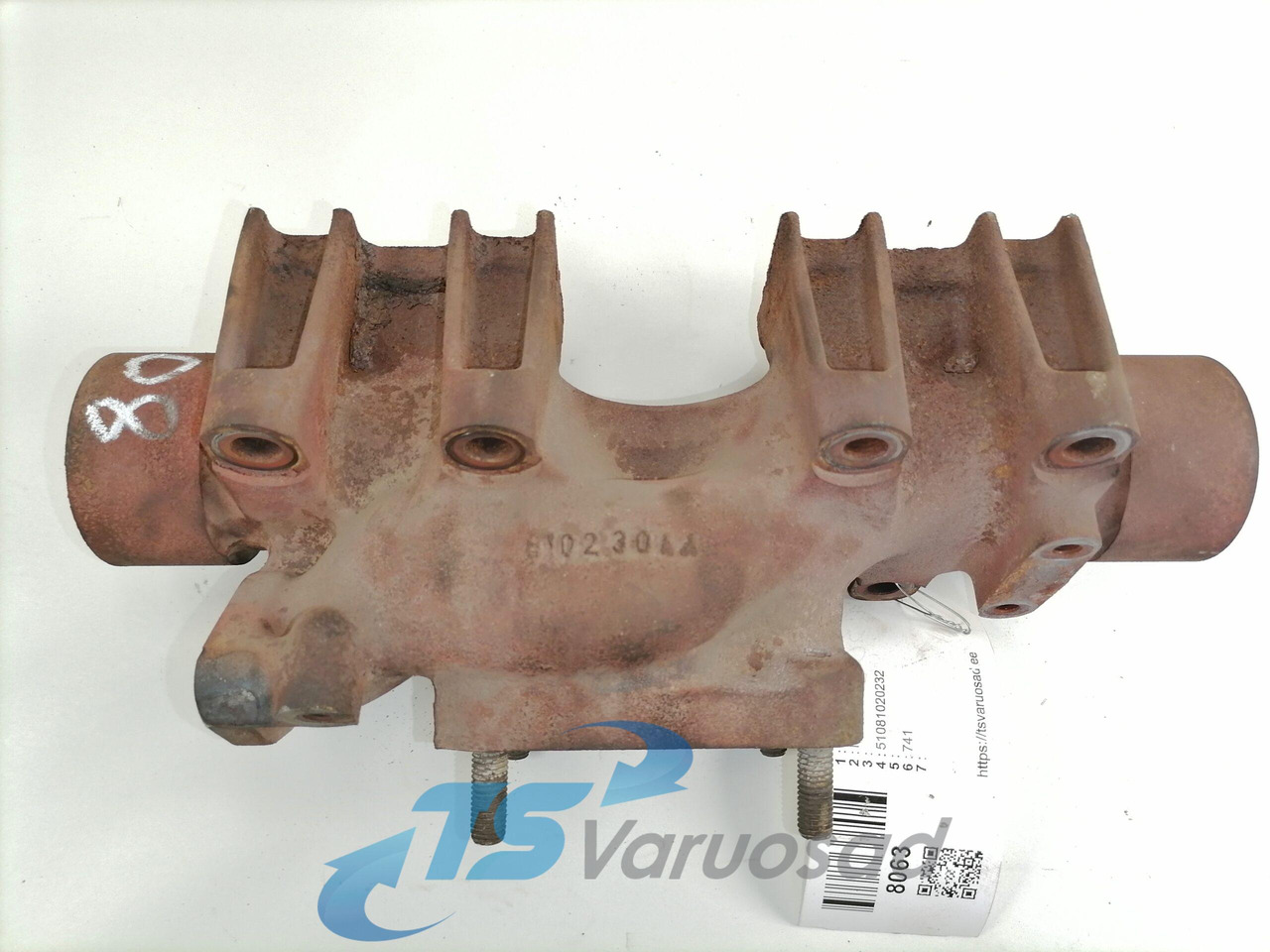 Exhaust manifold for Truck MAN Exhaust mainfold 51081020232: picture 6