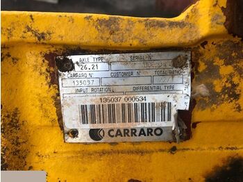 Axle and parts for Agricultural machinery Matbro Obudowa Mostu Carraro 26.21: picture 5