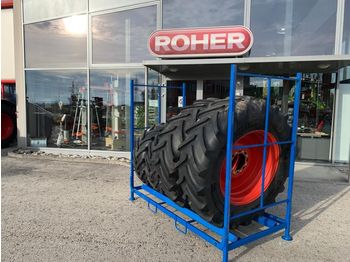 Wheels and tires for Farm tractor Michelin 480/70R34 und 380/70R24: picture 1
