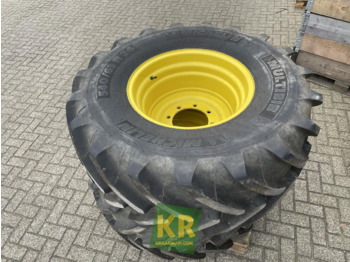 New Wheel and tire package for Agricultural machinery Multibib 540/65R24 set op velg Michelin: picture 1