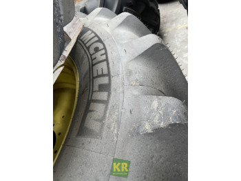 New Wheel and tire package for Agricultural machinery Multibib 600/65R38 + 480/65R28 Michelin: picture 2