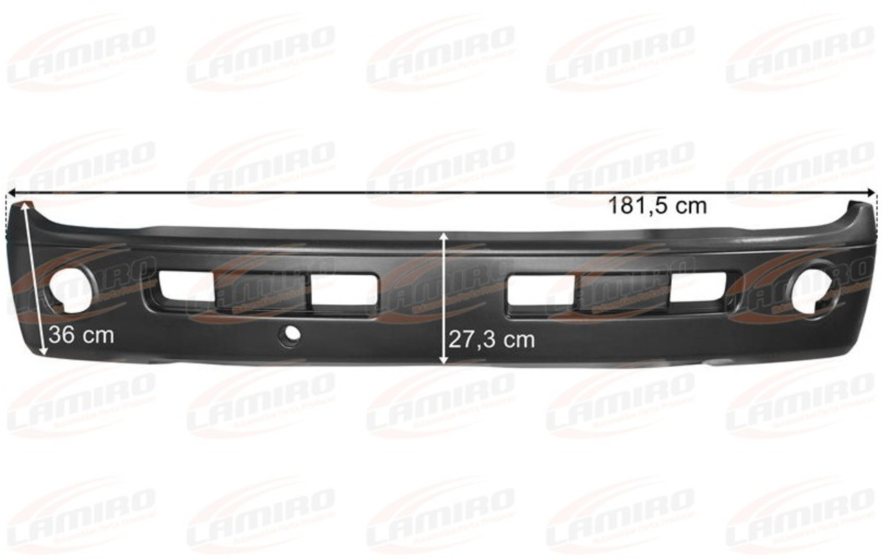 New Bumper for Truck NISSAN CABSTAR 07-13 FRONT BUMPER WITH FOGLAMPS NISSAN CABSTAR 07-13 FRONT BUMPER WITH FOGLAMPS: picture 2