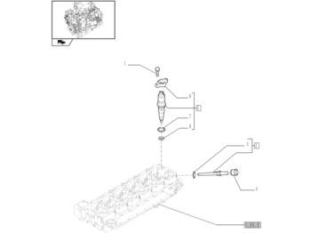 Fuel system NEW HOLLAND