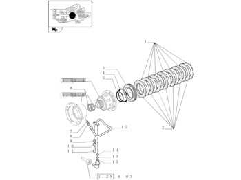 Gearbox and parts NEW HOLLAND