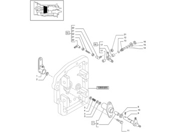 Gearbox and parts NEW HOLLAND