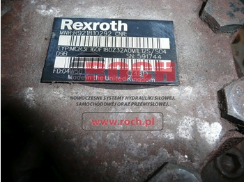 Hydraulic motor for Forklift REXROTH MCR3F160F180Z32A0M1L12S/S0409B: picture 2