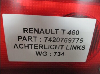 Tail light for Truck Renault T-SERIE 7420769776 / 7420769775 ACHTERLICHTEN EURO 6: picture 4