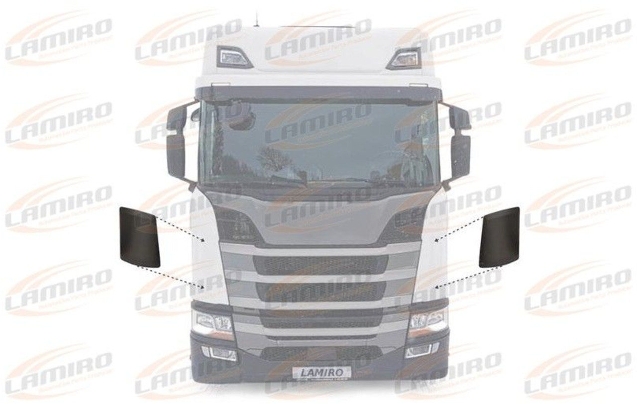 New Aerodynamics/ Spoiler for Truck SCANIA S / R AIR CORNER SHORT TYPE SCANIA S / R AIR CORNER SHORT TYPE: picture 3
